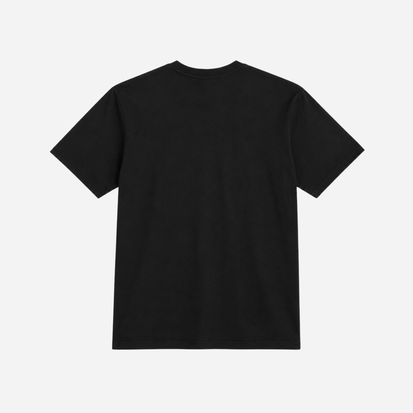 Custom Printed Oversized T-Shirt | Print Your Own Design | Premium Cotton Unisex Black Tee